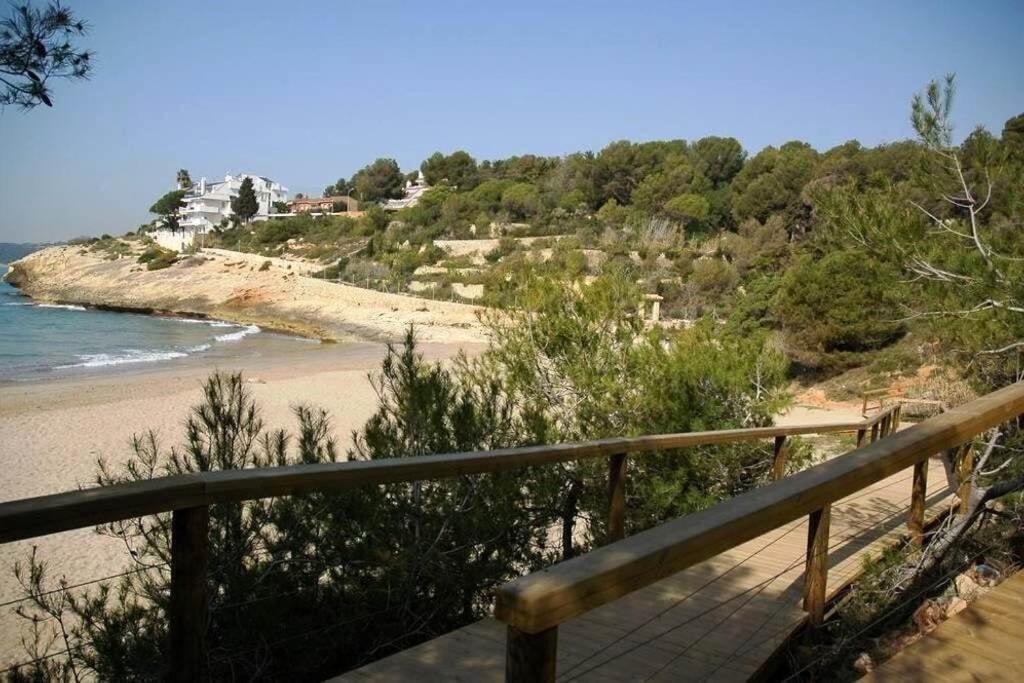 Villa Alex Altafulla Hermosa Casa Con Espectaculares Vistas Al Mar Y A Tocar De Una Idilica Calita Екстериор снимка